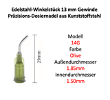 Applikatornadeln für alle gängigen Materialien (20 Stk.)