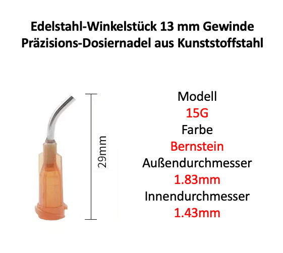 Applikatornadeln für alle gängigen Materialien (20 Stk.)