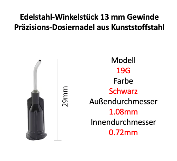 Applikatornadeln für alle gängigen Materialien (20 Stk.)