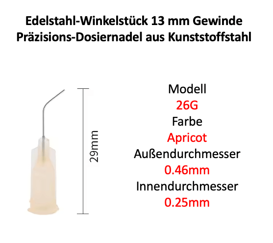 Applikatornadeln für alle gängigen Materialien (20 Stk.)