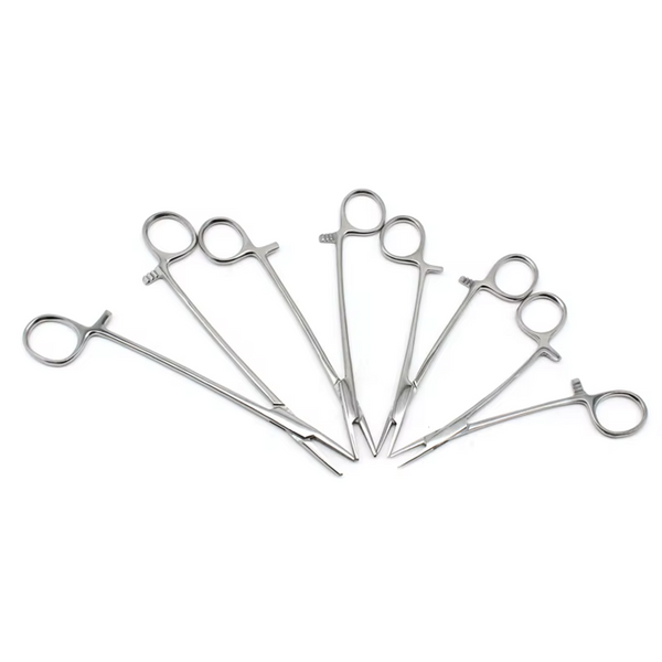 Nadelhalterzange mit Verriegelungsmechanismus