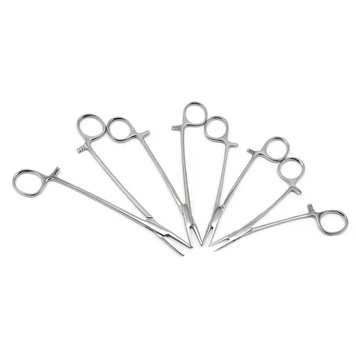 Nadelhalterzange mit Verriegelungsmechanismus