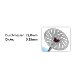 Diamantierte Separierscheiben ohne Mandrill (5Stk)