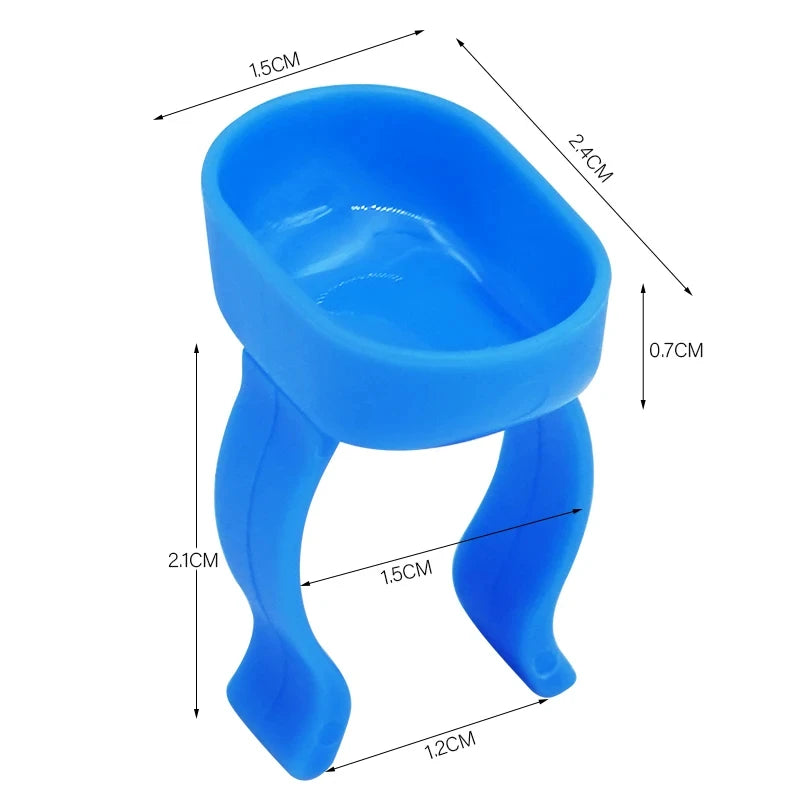 Schälchenhalter  als Fingerring - Einfach praktisch (100 Stk.)